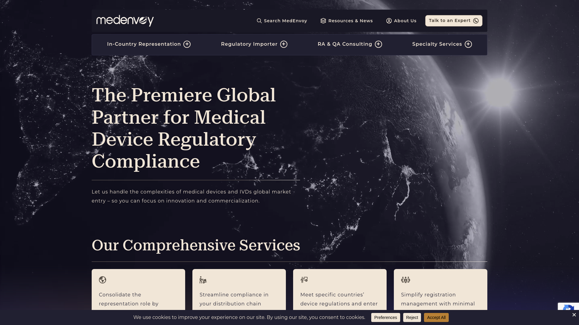 MedEnvoy Platform Screenshot